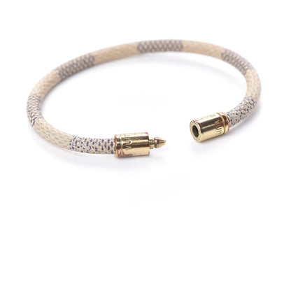 Louis Vuitton Damier Azur Keep It Bracelet 19 5 of 5