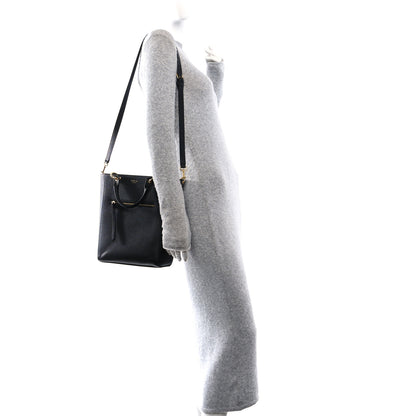 Mulberry Classic Grain Small Maple Tote Black 2 of 9