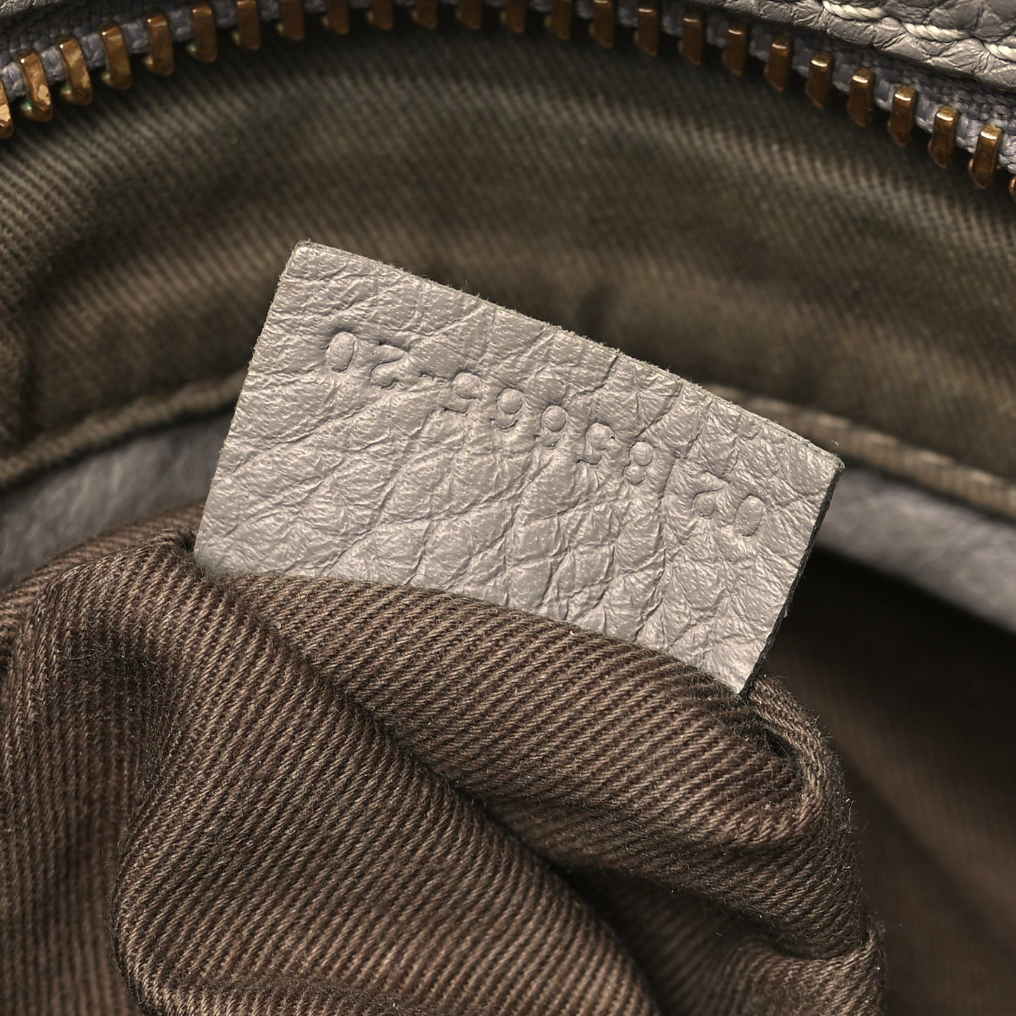 Calfskin Medium Marcie Satchel Cashmere Grey