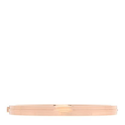 Tiffany 18K Rose Gold Diamond T Hinged Pave Bracelet 2 of 4