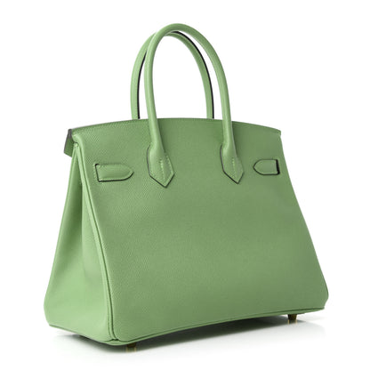 Hermes Epsom Birkin 30 Vert Criquet 3 of 11