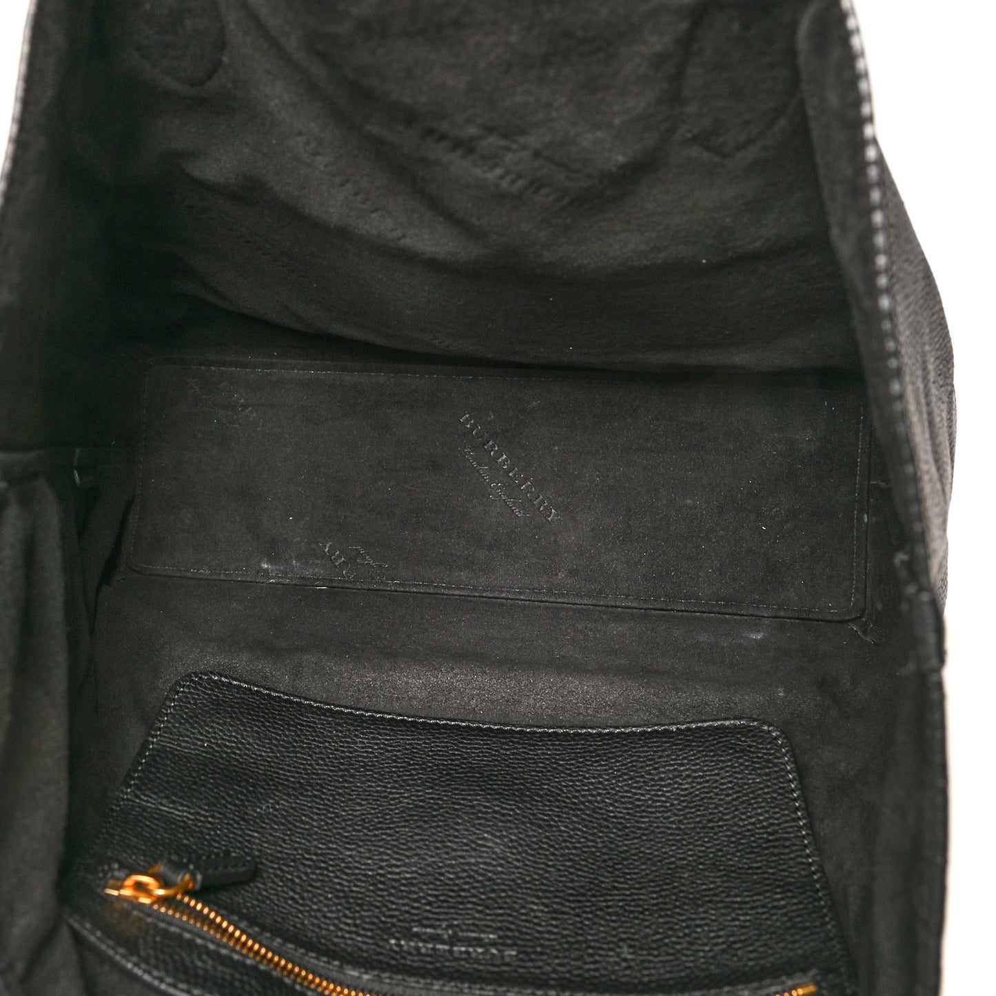 Grainy Calfskin Remington Tote Black