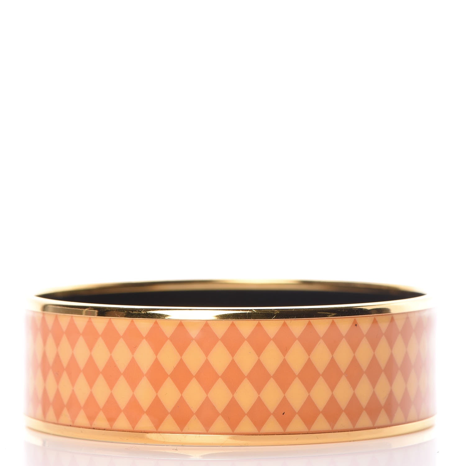 Hermes Enamel Printed Wide Bracelet 70 1 of 5