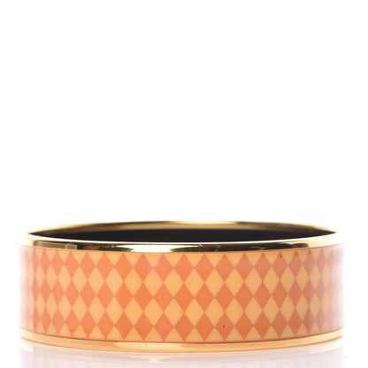 Hermes Enamel Printed Wide Bracelet 70 1 of 5