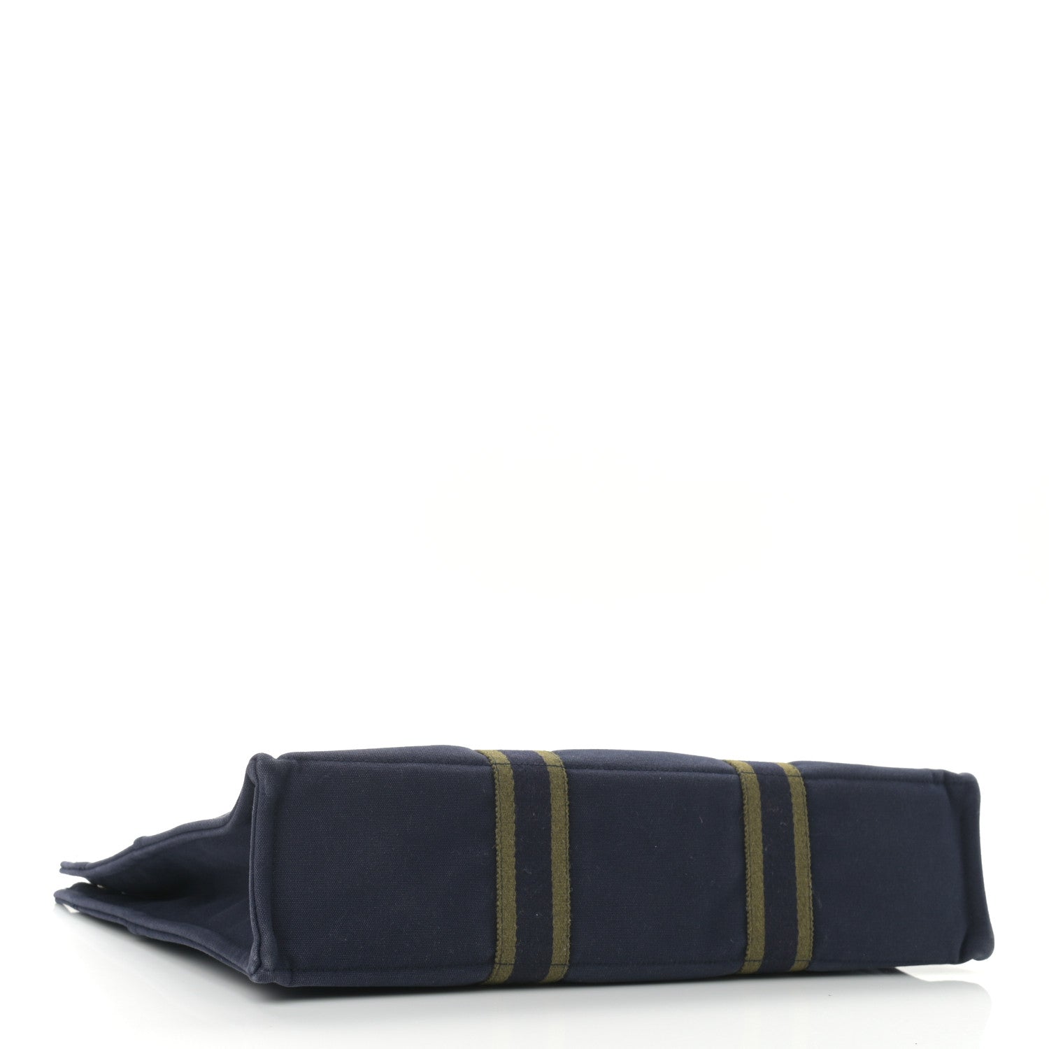 Hermes Canvas Herline GM Tote Navy 4 of 10