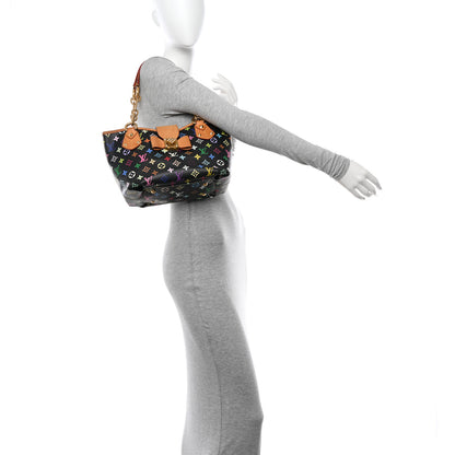 Louis Vuitton Monogram Multicolor Annie MM Black 2 of 11