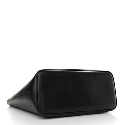 Givenchy Smooth Calfskin Wing Logo Shopper Tote Black White 5 of 9