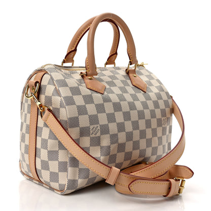 Louis Vuitton Damier Azur Speedy Bandouliere 25 3 of 10