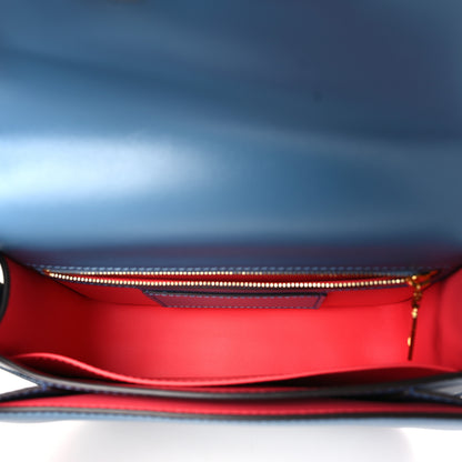Louis Vuitton Smooth Calfskin LV Pont 9 Bleu Orage 5 of 8
