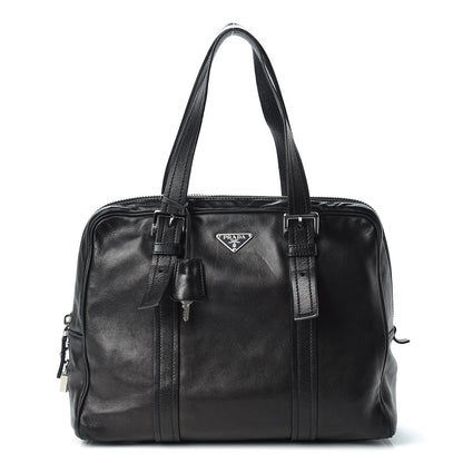 Prada Nappa Satchel Black 1 of 19