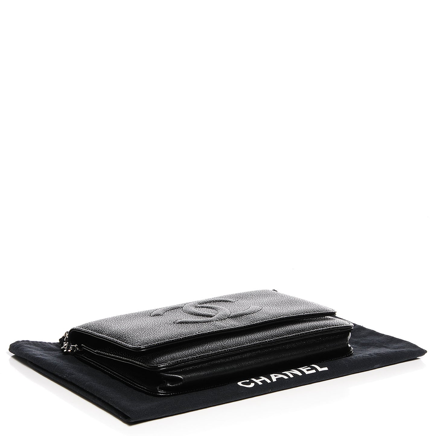 Caviar Timeless CC Wallet on Chain WOC Black