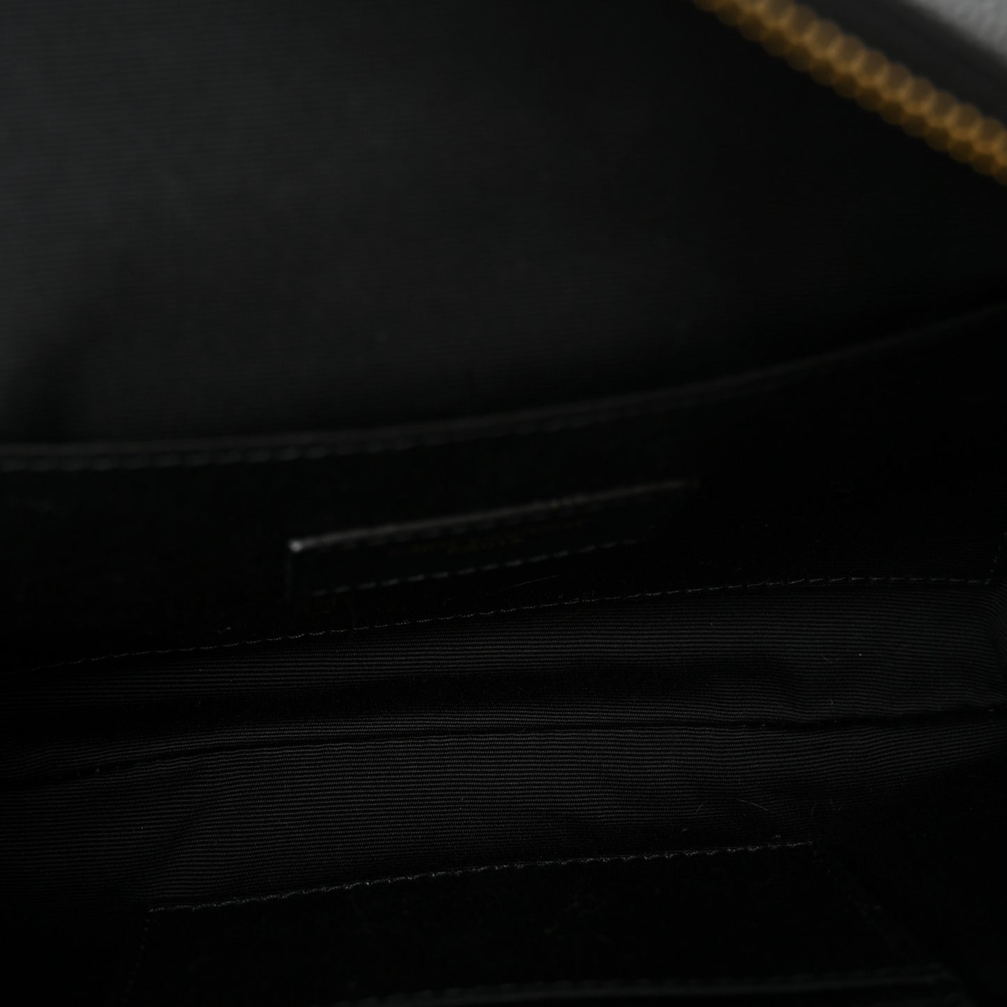 Grain De Poudre Monogram Belt Bag Black