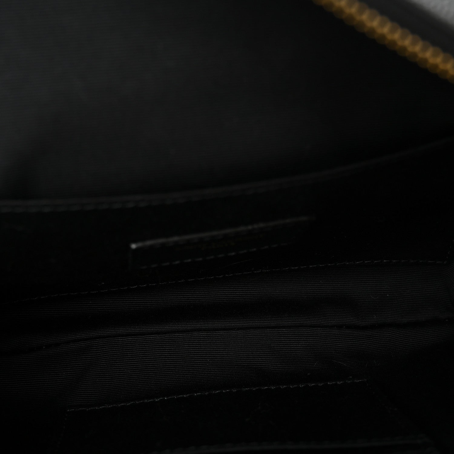 Saint Laurent Grain De Poudre Monogram Belt Bag Black 5 of 10