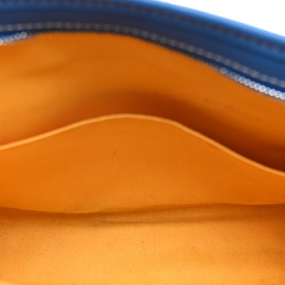 Goyard Goyardine Jouvence Toiletry Pouch MM Blue 5 of 7