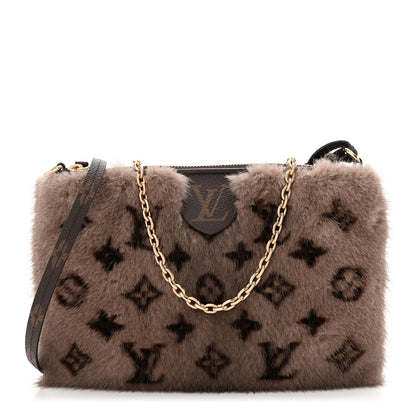 Louis Vuitton Monogram Mink Neo Pochette Milla Vision Brown 1 of 10