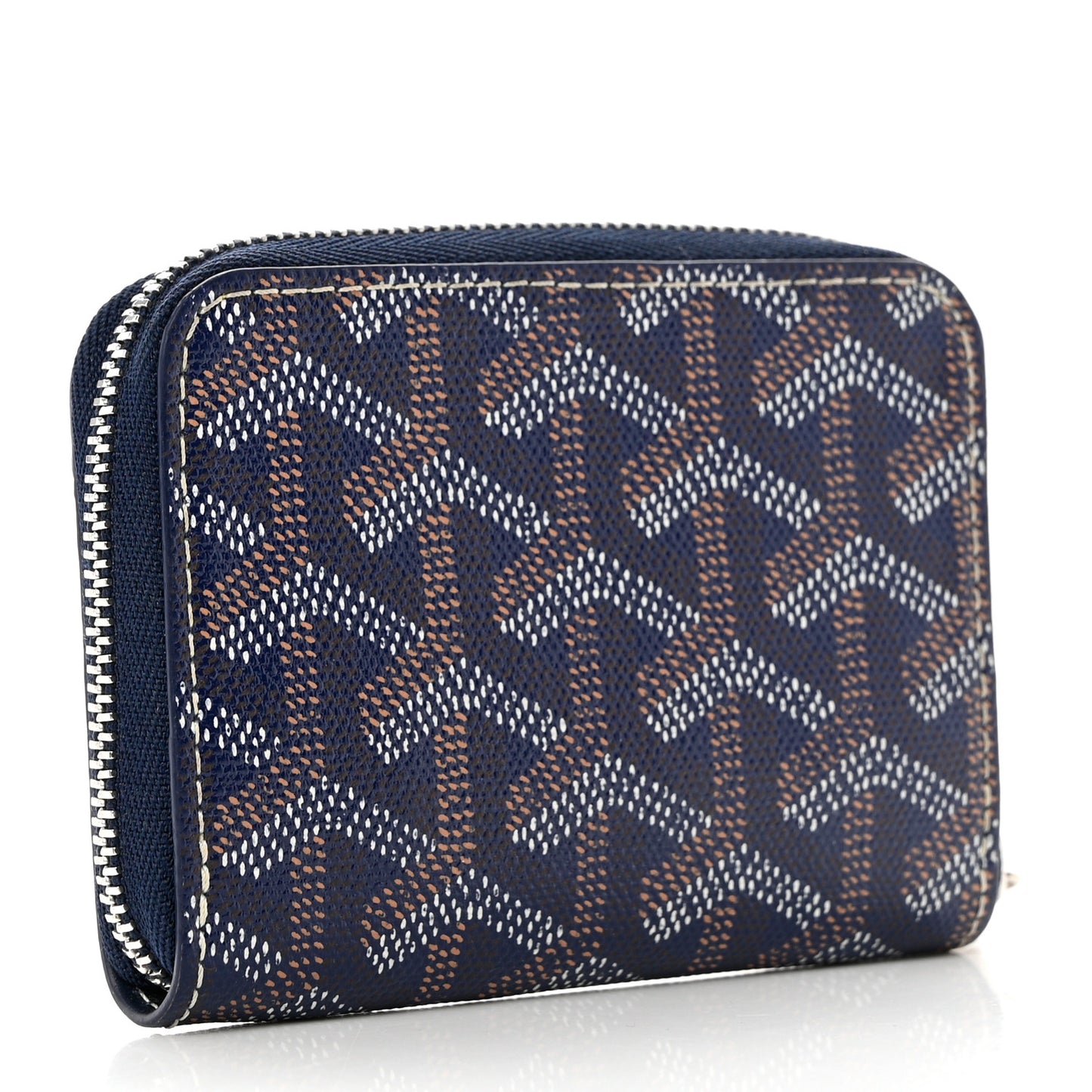 Goyardine Matignon PM Wallet Navy
