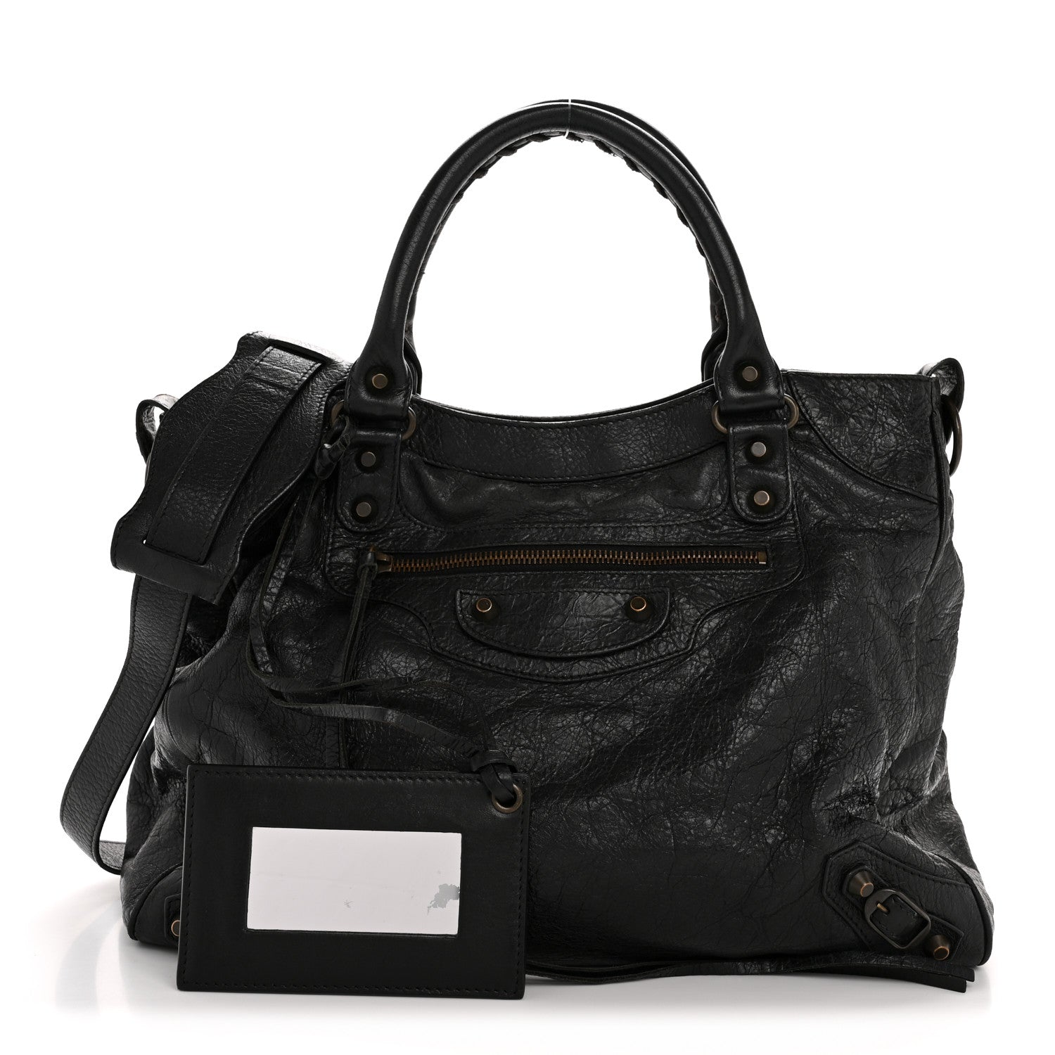 Balenciaga Agneau Classic Hardware Velo Black 1 of 16