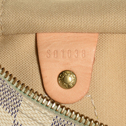 Louis Vuitton Damier Azur Speedy 30 7 of 7