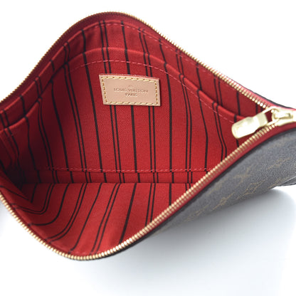 Louis Vuitton Monogram Neverfull MM GM Pochette Cherry 5 of 6