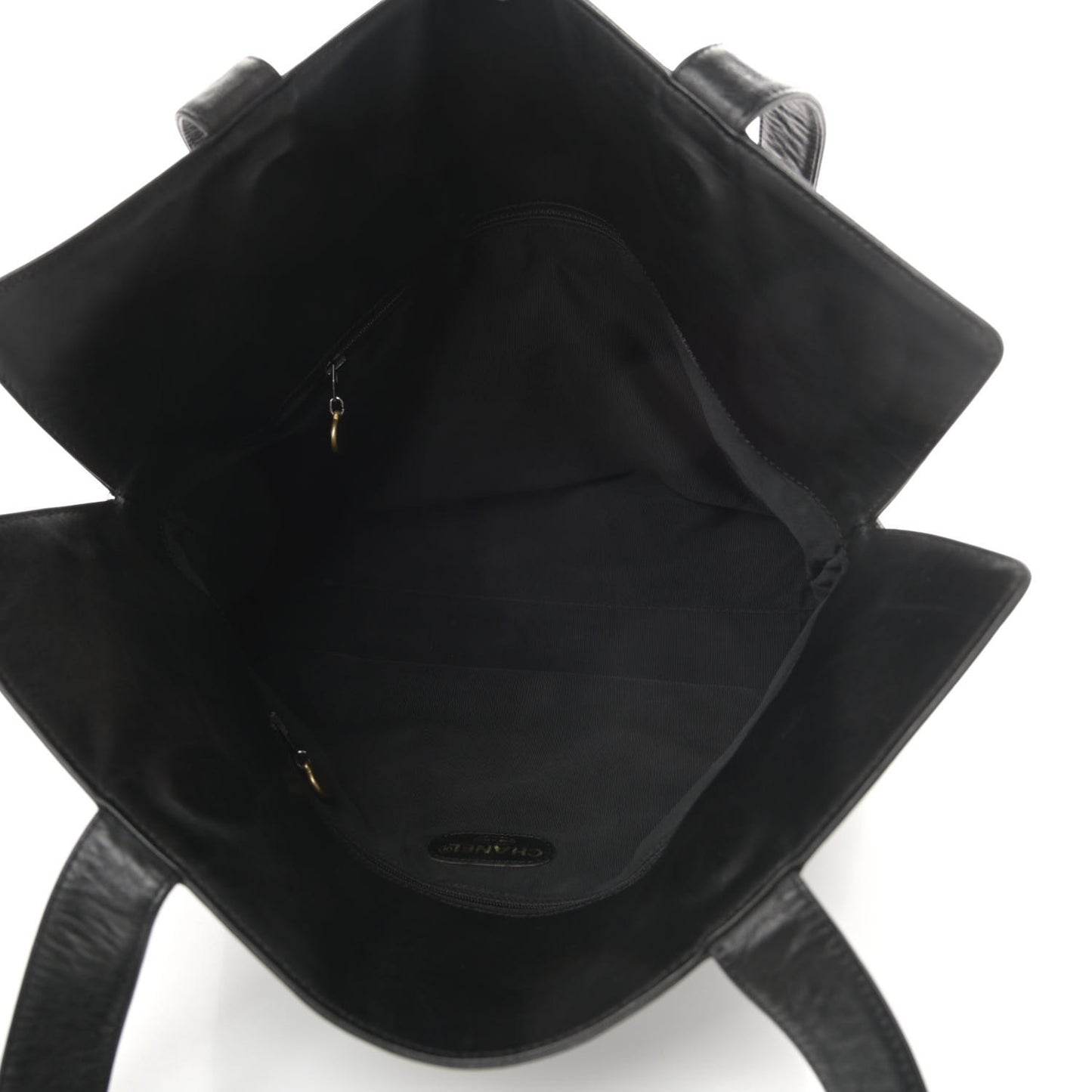 Lambskin CC Shoulder Bag Black