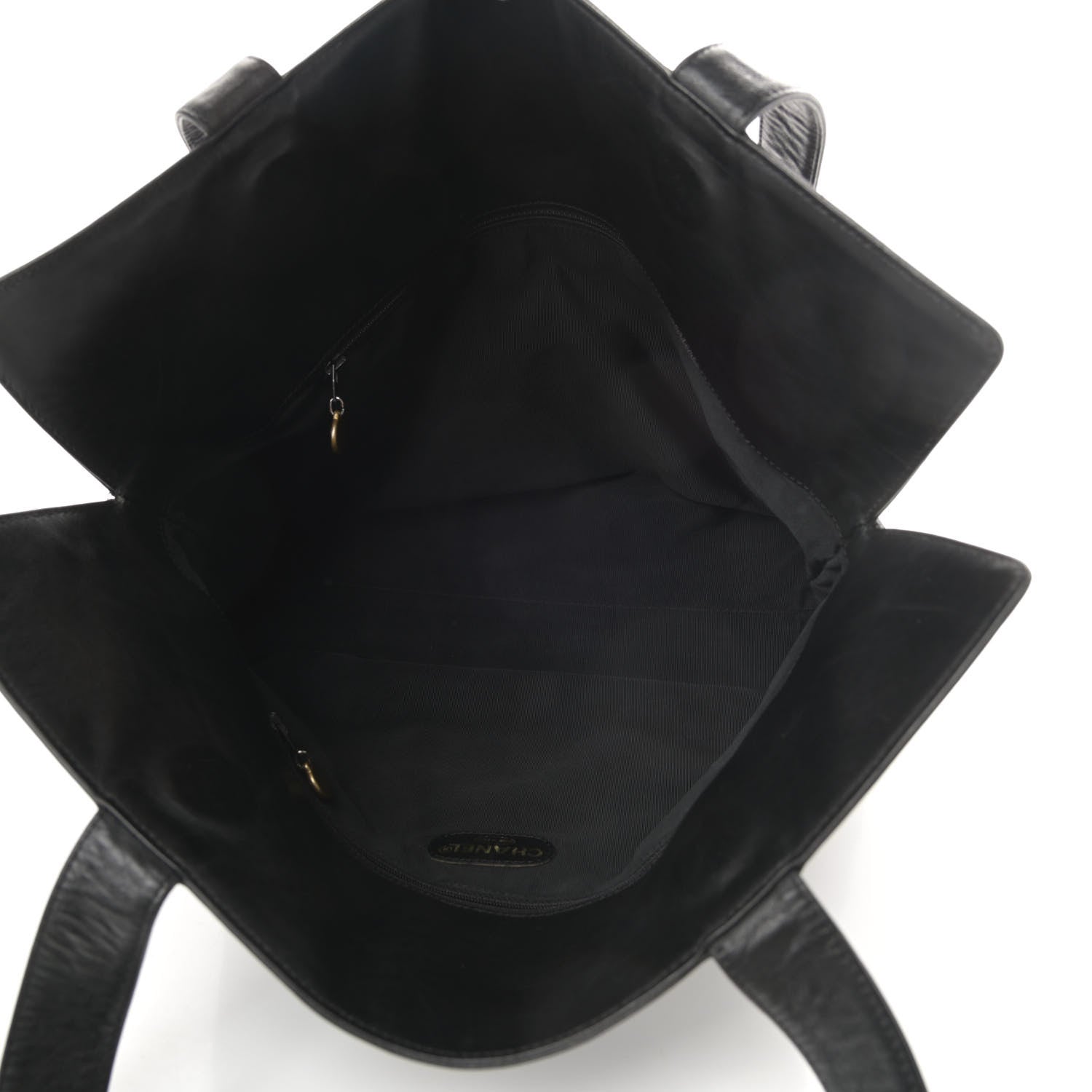 Chanel Lambskin CC Shoulder Bag Black 5 of 13