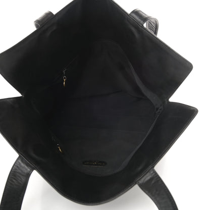 Chanel Lambskin CC Shoulder Bag Black 5 of 13