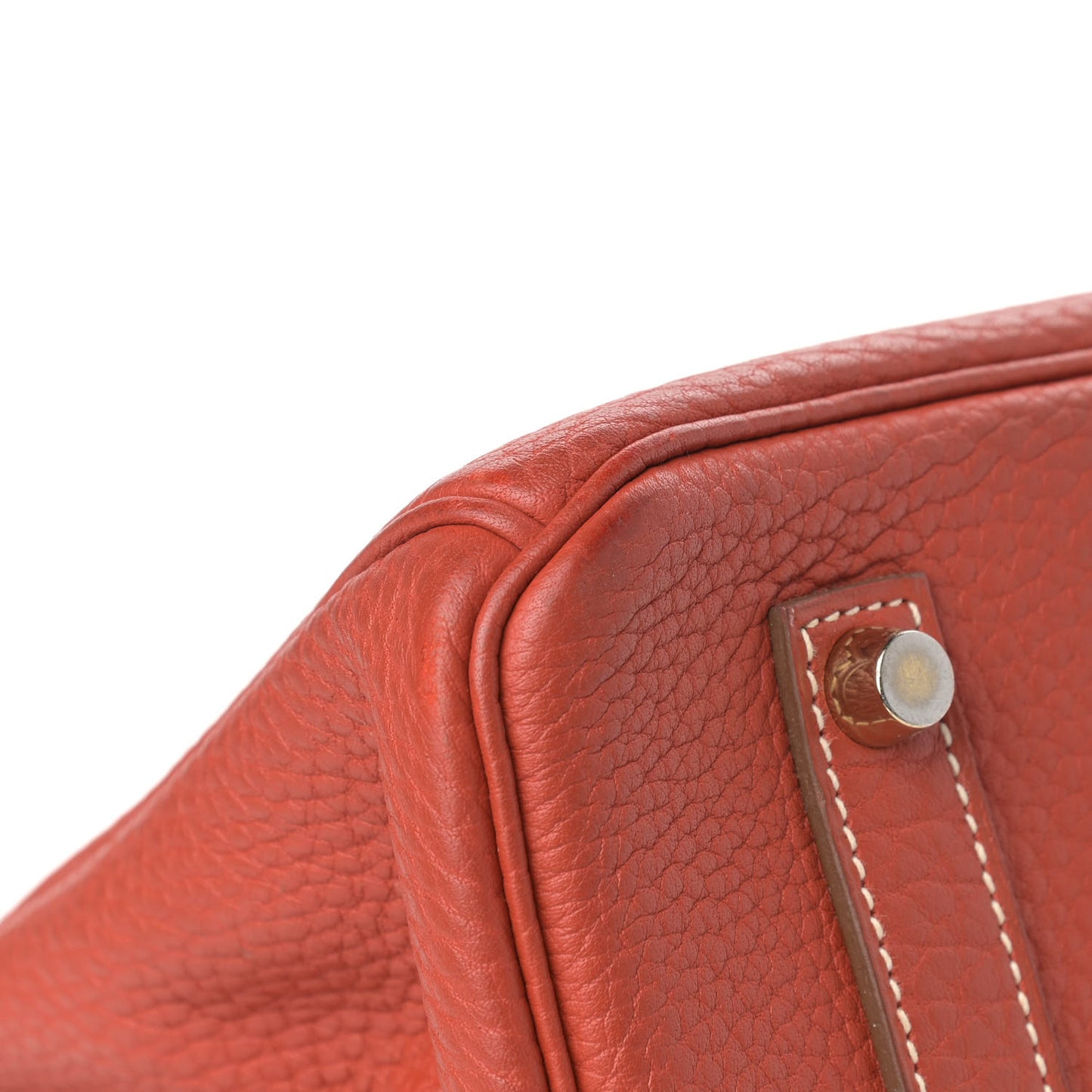 Taurillon Clemence Birkin 35 Sanguine