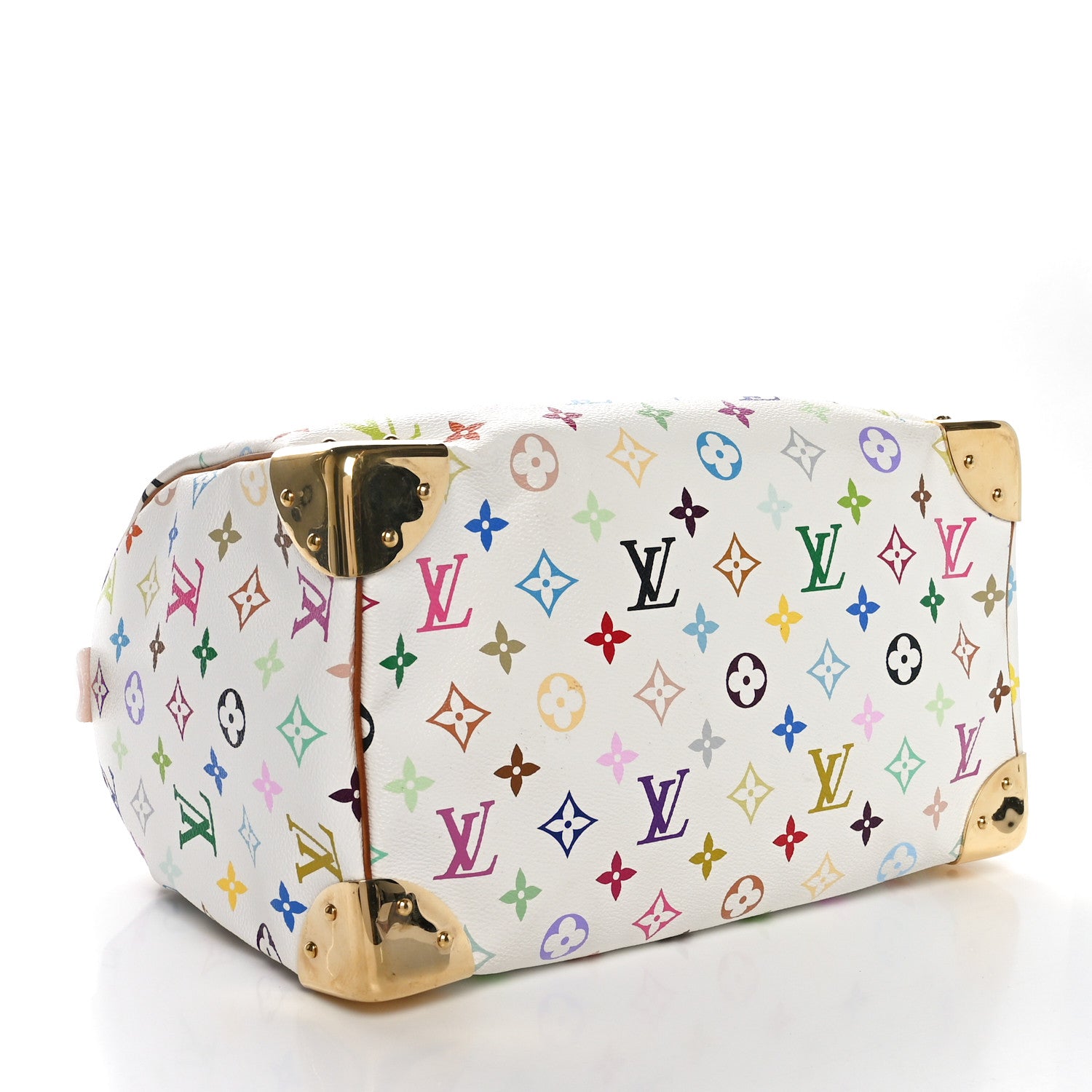 Louis Vuitton Monogram Multicolor Speedy 30 White 4 of 9