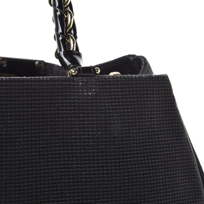 Fendi Canvas Mia Tote Black 18 of 27