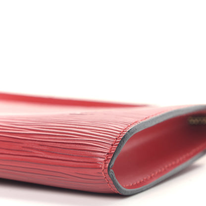Louis Vuitton Epi Pochette Accessories 24 Rouge 9 of 11