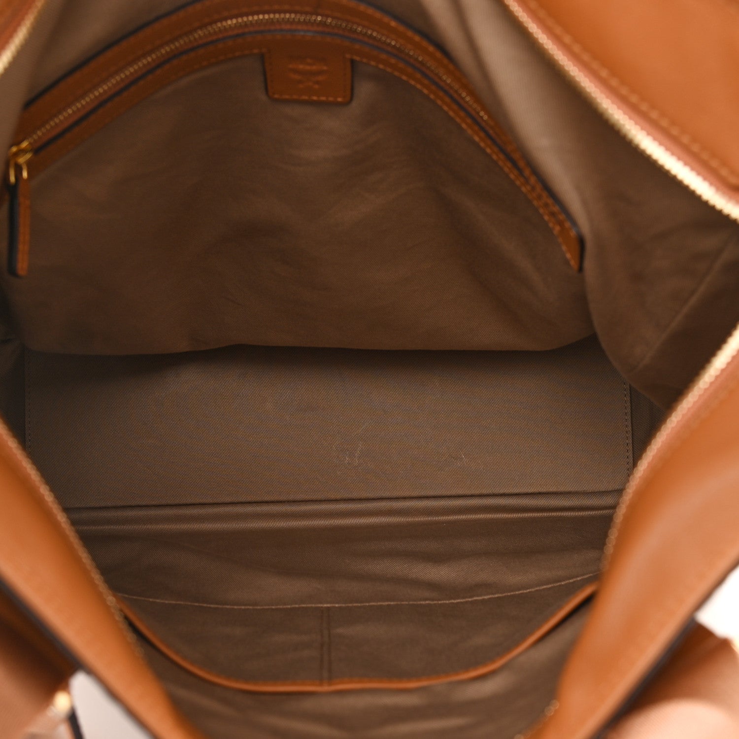 MCM Visetos Medium Klassik Tote Cognac 5 of 11