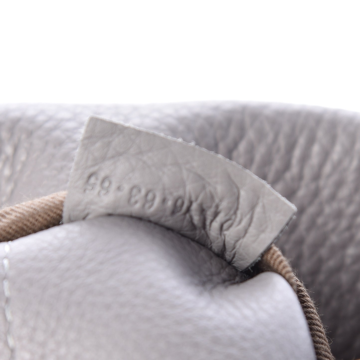 Calfskin Medium Marcie Round Crossbody Bag Cashmere Grey