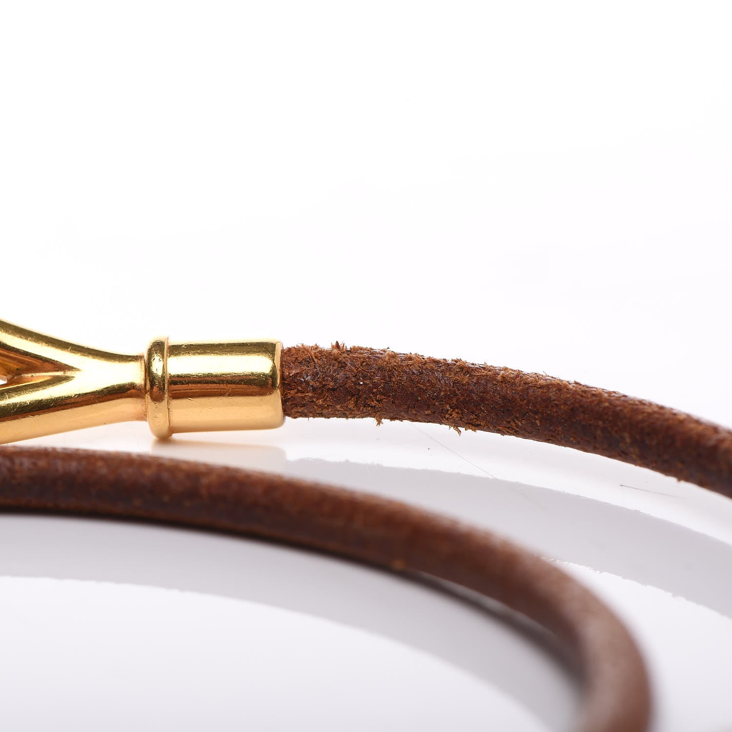 Hermes Natural Bridle Jumbo Hook Choker Necklace 6 of 7