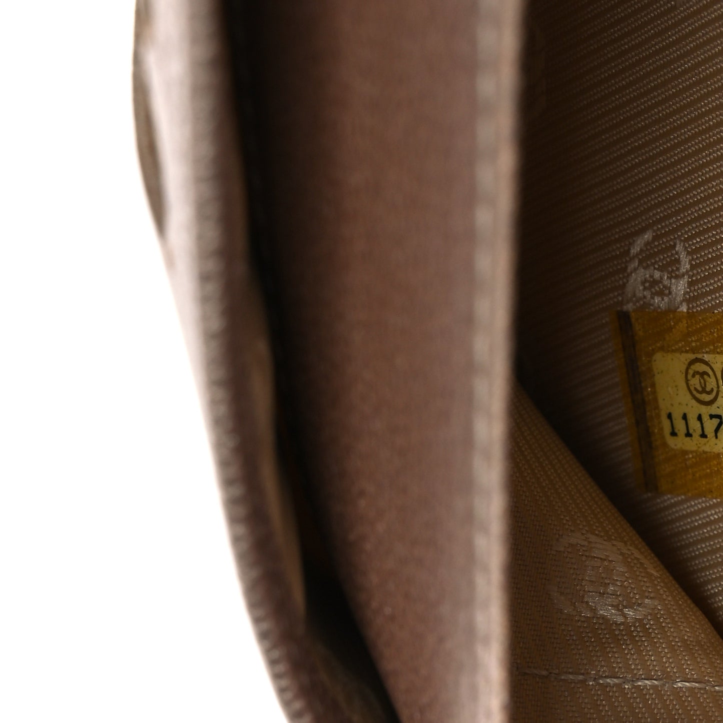 Metallic Goatskin Large Flap Wallet Gold