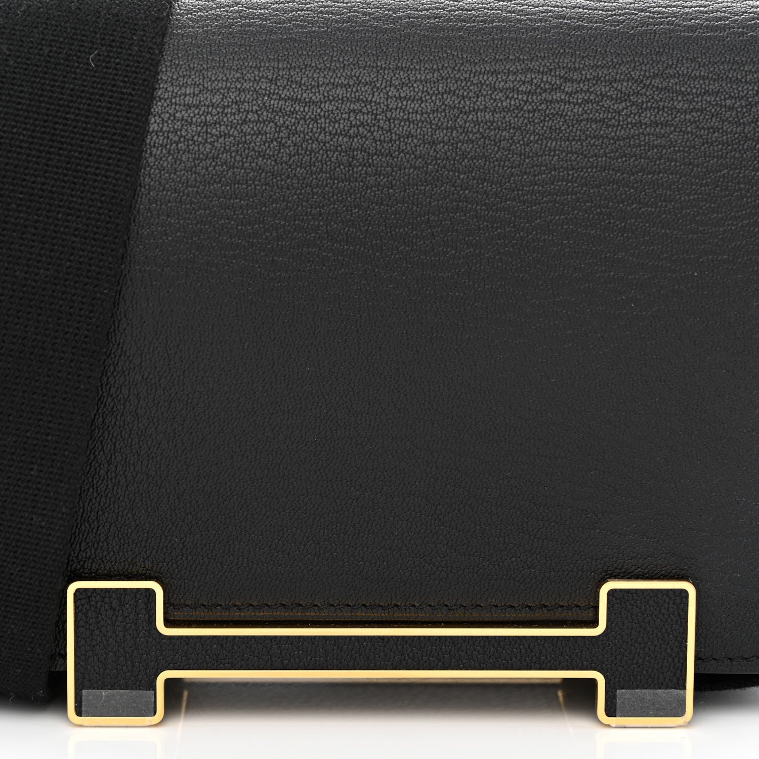 Hermes Chevre Mysore Geta Black 8 of 11