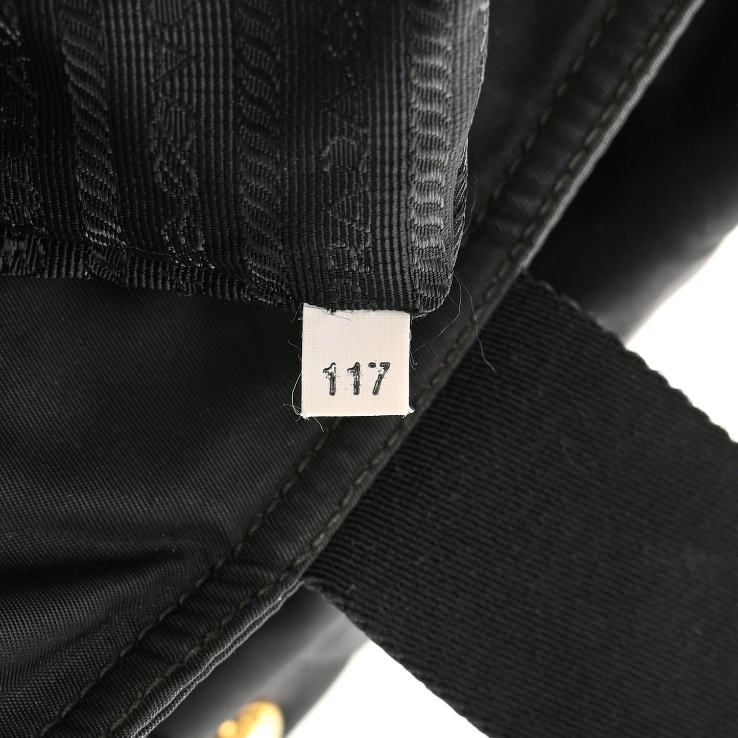 Nylon Vela Baby Bag Black