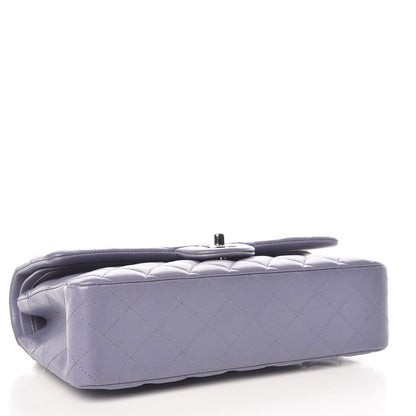 Chanel Lambskin Quilted Medium Double Flap Light Purple 4 of 9