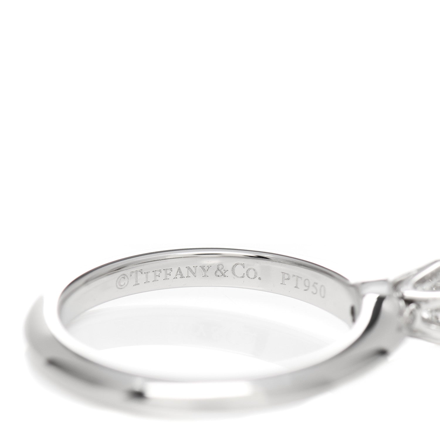 Tiffany Platinum Diamond .27ct Solitaire Engagement Ring 49 5 5 of 5