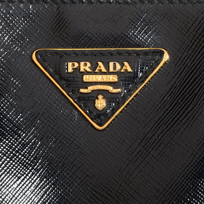 Prada Saffiano Vernice Tote Black 4 of 10