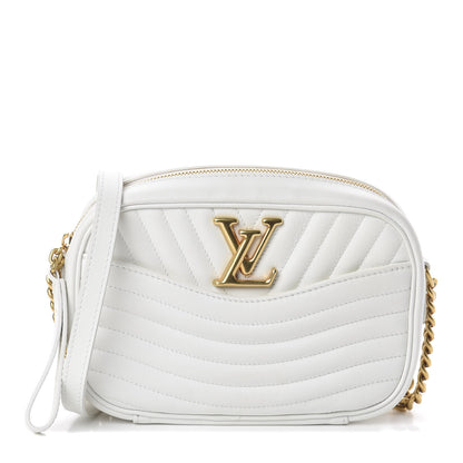 Louis Vuitton Calfskin New Wave Camera Bag White 1 of 8