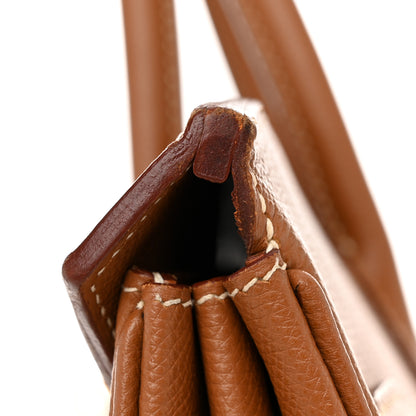 Hermes Courchevel Birkin 40 Gold 10 of 12