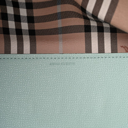 Burberry Calfskin Haymarket Check Medium Reversible Tote Pale Opal 7 of 21