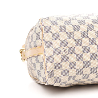 Louis Vuitton Damier Azur Speedy Bandouliere 25 7 of 9