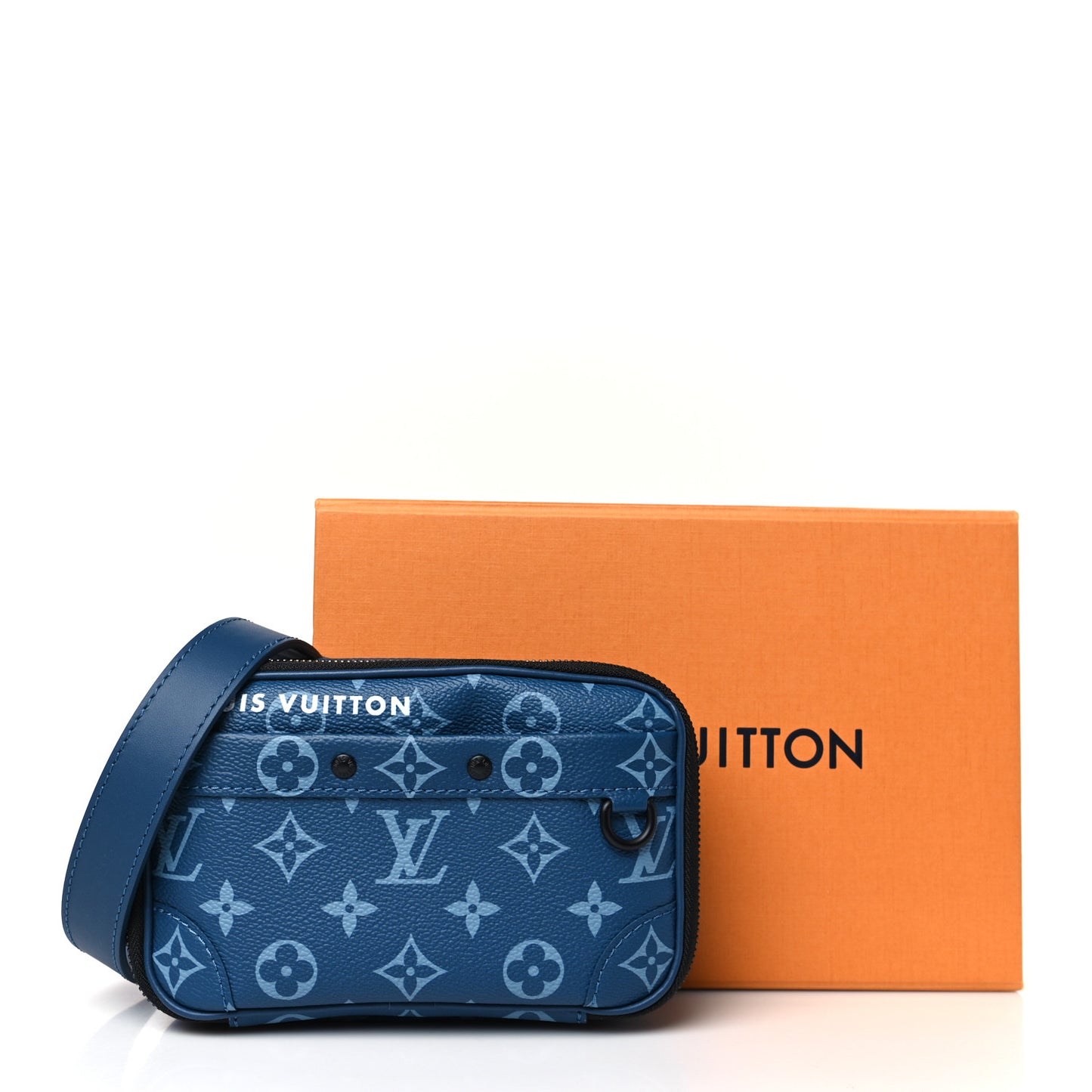 Monogram Alpha Wearable Wallet Atlantic Blue