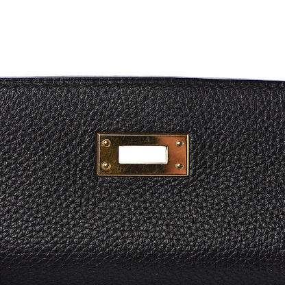 Hermes Togo Kelly Retourne 25 Black 19 of 33