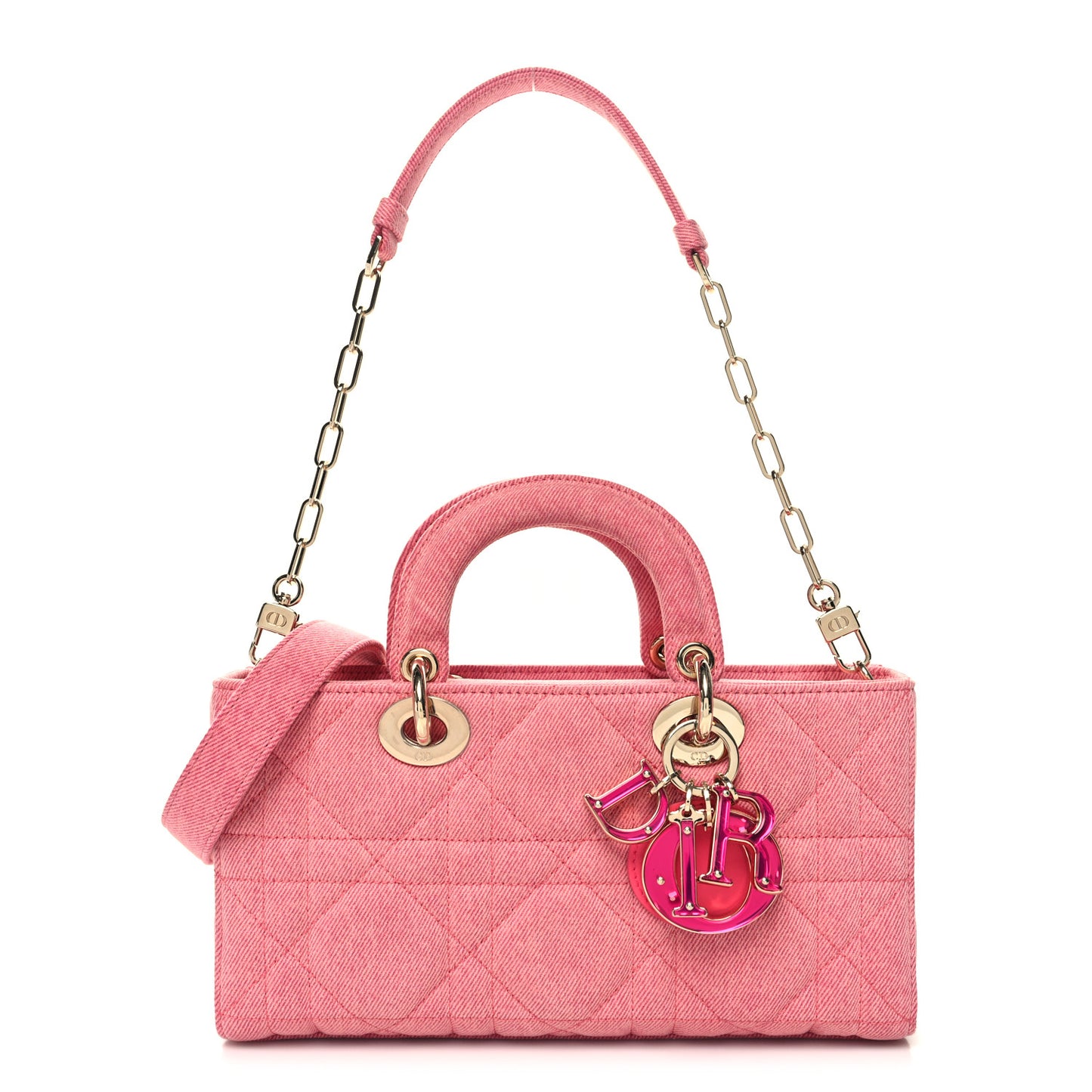 Denim Macrocannage Lady D-Joy Pink