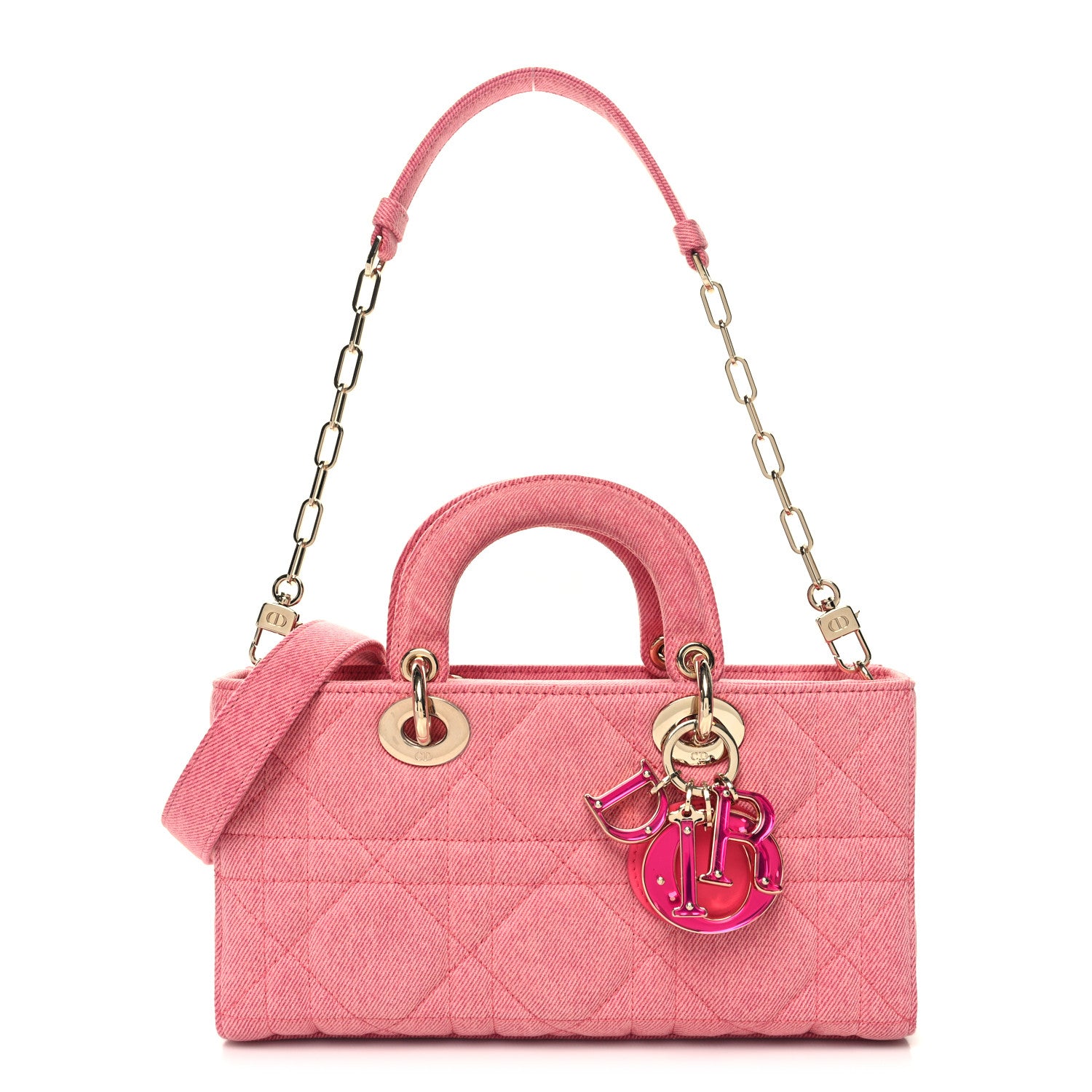 Christian Dior Denim Macrocannage Lady D-Joy Pink 1 of 10