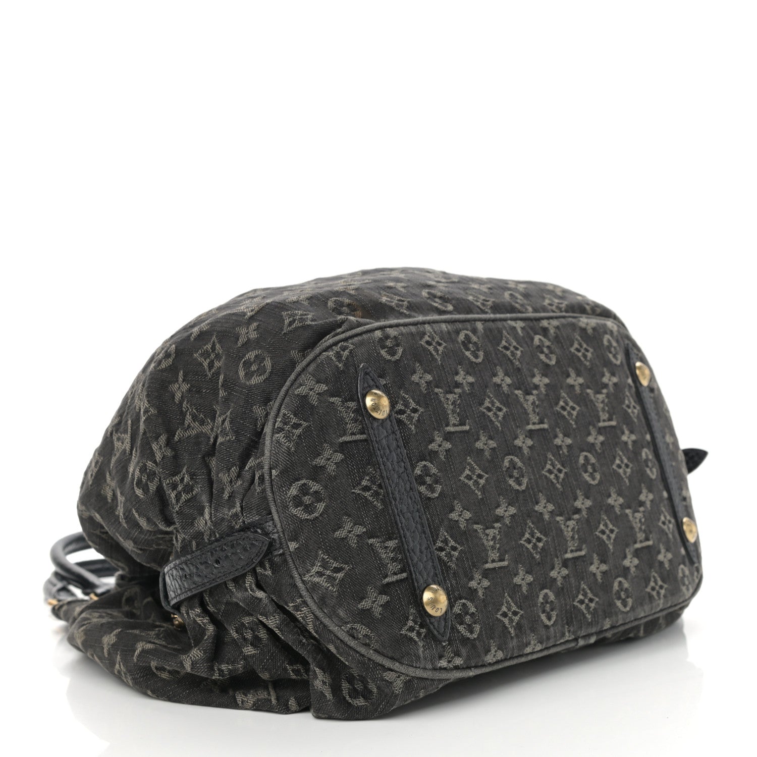 Louis Vuitton Denim Mahina XL Black 4 of 18