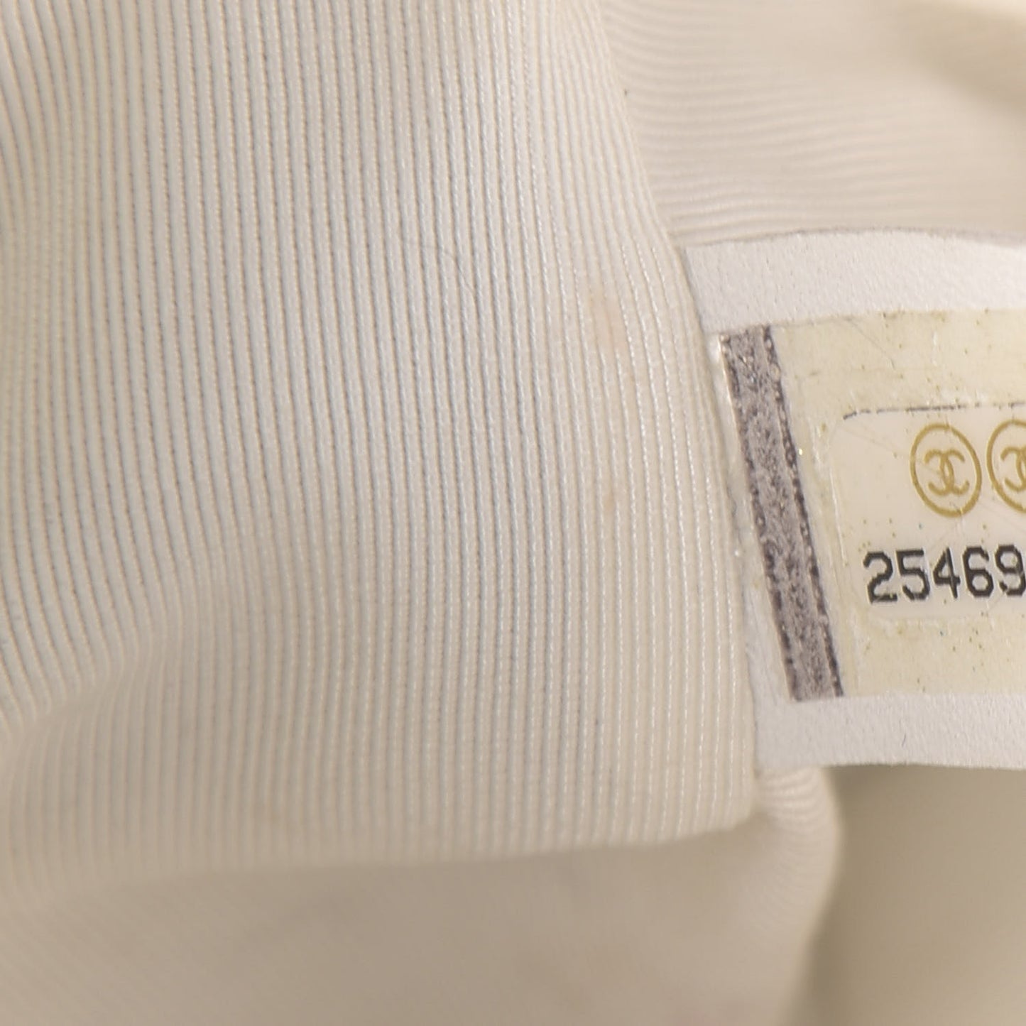 Calfskin Quilted Small Boy Flap White