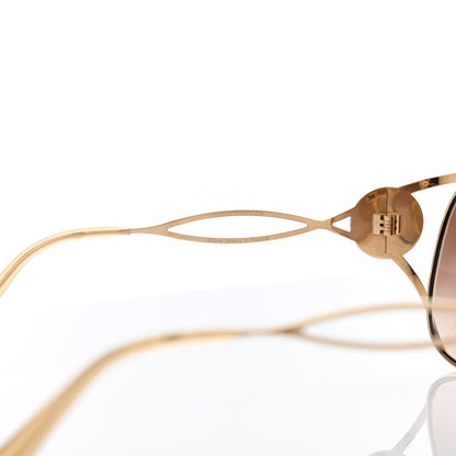 Louis Vuitton Thelma Sunglasses Z0055U Gold 9 of 14